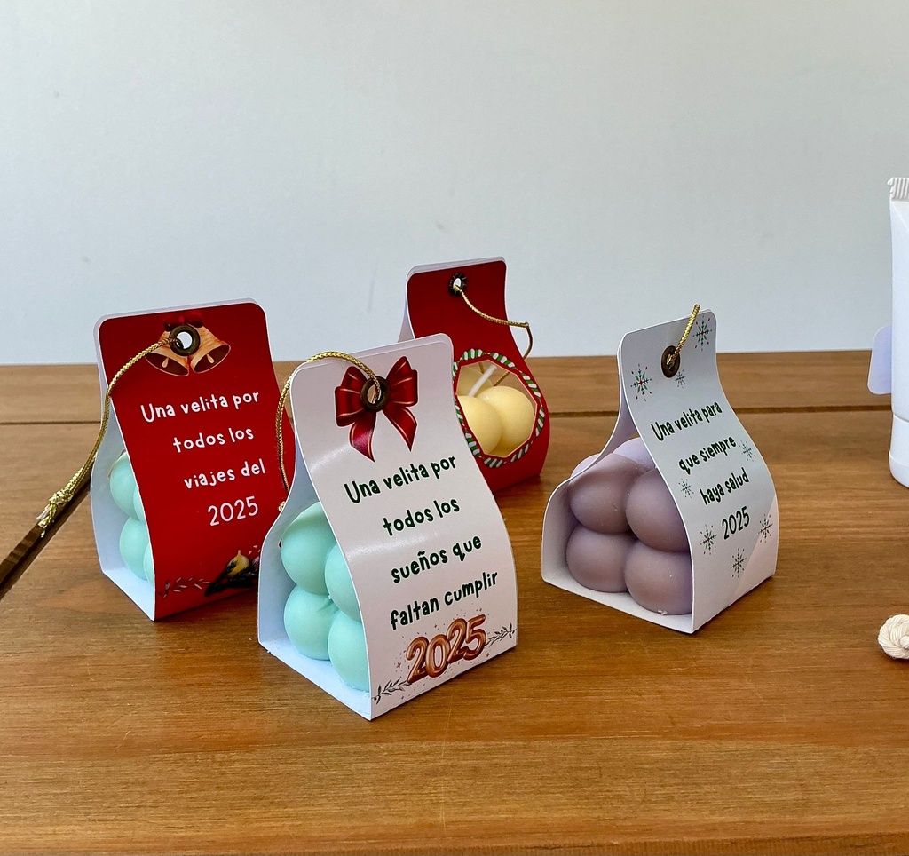 VELA BUBBLE NAVIDAD